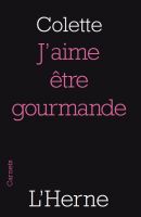 Cover for 'J'aime &ecirc;tre gourmande'