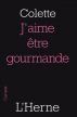 J'aime Ãªtre gourmande by Sidonie-Gabrielle Colette