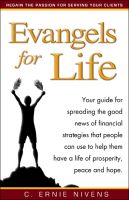 Cover for 'Evangels For Life: Why Passion Makes a Difference'