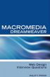 Macromedia Dreamweaver Web Design Interview Questions by Equity Press 
