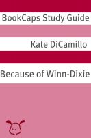 Cover for 'Study Guide: Because of Winn-Dixie (A BookCaps Study Guide)'