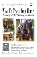 Cover for 'What I'd Teach Your Horse'