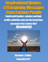 Cover for 'Inspirational Quotes: 129 Inspiring Messages from Famous People'