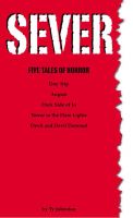 Cover for 'SEVER: five tales of horror'