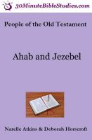 Cover for 'People of the Old Testament: Ahab and Jezebel'