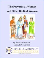 Cover for 'The Proverbs 31 Woman and Other Biblical Women'