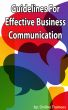 Guidelines For Effective Business Communication by Online Trainees 