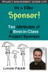 Be a Killer Sponsor! Ten Attributes of a Best-in-Class Sponsor by Lonnie Pacelli