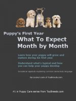 Cover for 'Puppy's First Year: What To Expect Month by Month'