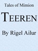 Cover for 'Teeren'