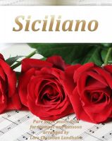 Cover for 'Siciliano Pure sheet music duet for trumpet and bassoon arranged by Lars Christian Lundholm'
