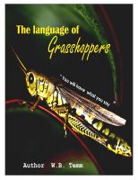Cover for 'The Language of Grasshoppers'
