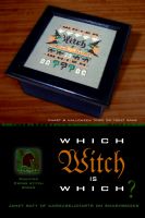 Cover for 'Which Witch is Which? Cross Stitch and Game'