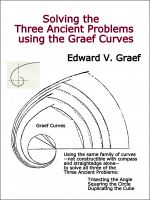 Cover for 'Solving the Three Ancient Problems using the Graef Curves'