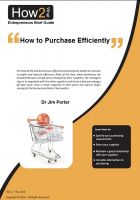 Cover for 'How to Purchase Efficiently'
