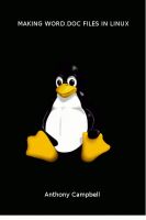 Cover for 'Making Word.doc Files in Linux'
