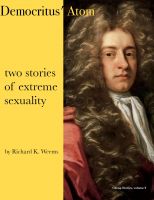 Cover for 'Democritus' Atom - two stories of extreme sexuality'