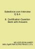 Salesforce.com Interview Q & A   &  Certification Question Bank with Answers by Mohammed Azizuddin Aamer