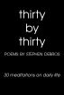 Thirty by Thirty (30 meditations on daily life) by Stephen Debros