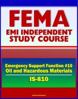 Cover for '21st Century FEMA Study Course: Emergency Support Function #10 Oil and Hazardous Materials Response (IS-810) - NCP, National Oil and Gas Hazardous Substances Pollution Contingency Plan'