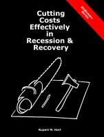 Cover for 'Cutting Costs Effectively in Recession & Recovery'