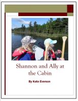 Cover for 'Shannon and Ally at the Cabin'