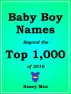 Baby Boy Names Beyond the Top 1,000 (2010) by Nancy Man