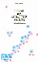 Cover for 'Th&eacute;orie des attracteurs discrets'