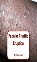 Cover for 'Papular Pruritic Eruption (PPE)'