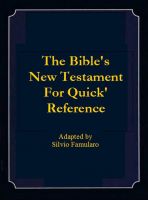 Cover for 'The New Testament for Quick Reference'