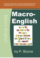 Cover for 'Macro-English'