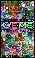Cover for 'Sage's Little Book of Gemstones & Their Meanings'