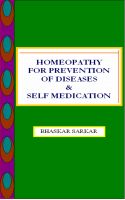 Cover for 'Heomeopathy for Prevention of Diseases and Self Medication'