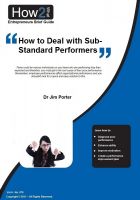 Cover for 'How to Deal with Sub-Standard Performers'