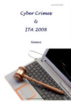 Cover for 'Cyber Crimes and ITA 2008'