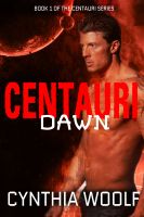 Cover for 'Centauri Dawn, a sci-fi romance'