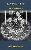 Cover for 'Doily No.7801 Vintage Crochet Pattern'