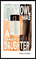 Cover for 'they say the owl was a baker's daughter: four existential noirs'