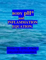 Cover for 'BODY pH AND THE INFLAMMATION EQUATION.'
