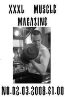 Cover for 'JASON W. NOSEWORTHY'S XXXL MUSCLE MAGAZINE NO.02'