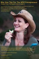 Cover for 'Bite Size Tips for the NEW Entrepreneur - Wisdom From The Experts Who&rsquo;ve Made It'