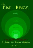 Cover for 'The Five Rings: A Guide to Pagan Ministry'
