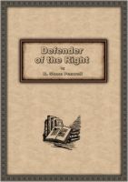 Cover for 'Defender of the Right'
