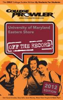 Cover for 'University of Maryland Eastern Shore 2012'
