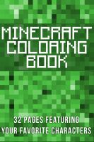 Cover for 'Minecraft Coloring Book'