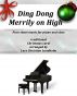 Ding Dong Merrily on High Pure sheet music for piano and oboe, traditional Christmas carol arranged by Lars Christian Lundholm by Pure Sheet music