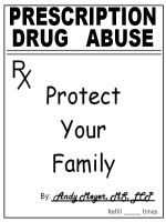 Cover for 'Prescription Drug Abuse: Protect Your Family'