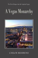 Cover for 'A Vegas Monarchy'
