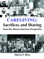 Cover for 'CAREGIVING: Sacrifices and Sharing From the African American Perspective'