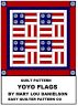 Quilt Pattern - Yo-Yo Flags by Mary Lou Danielson